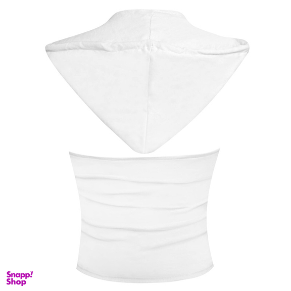 کراپ تاپ کلاه دار زنانه ماییلدا مدل 5260-259 رنگ سفید