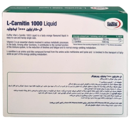 لیکویید ال کارنتین 1000 یوروویتال بسته 6 عددی