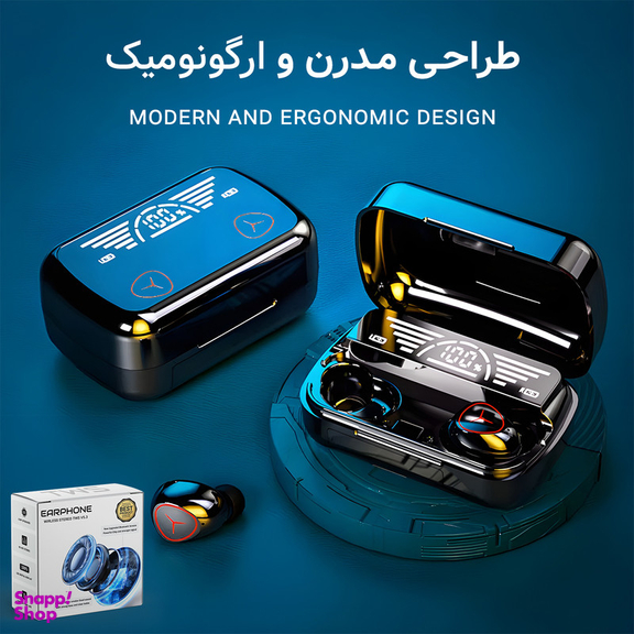 هدفون بلوتوثی مدل EARPHONE WIRELESS STEREO TWS V5.3