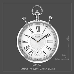 ساعت دیواری لوتوس مدل 20501 CARLA-GL