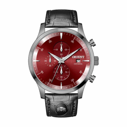 ساعت عقربه ای مردانه اورینت کد 126 رنگ زرشکی