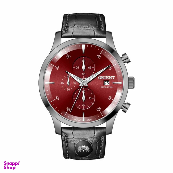 ساعت عقربه ای مردانه اورینت کد 126 رنگ زرشکی