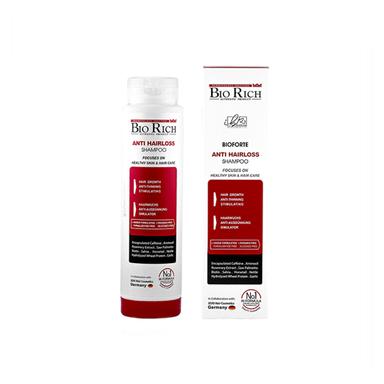 شامپو ضد ریزش بایوریچ Bioforte حجم 250 میلی لیتر