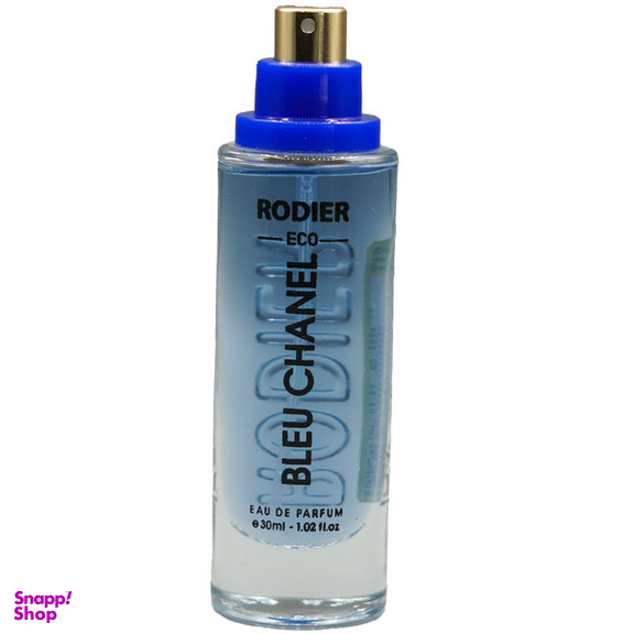 عطر جیبی مردانه رودیر مدل بلو شنل حجم 30 میلی‌لیتر