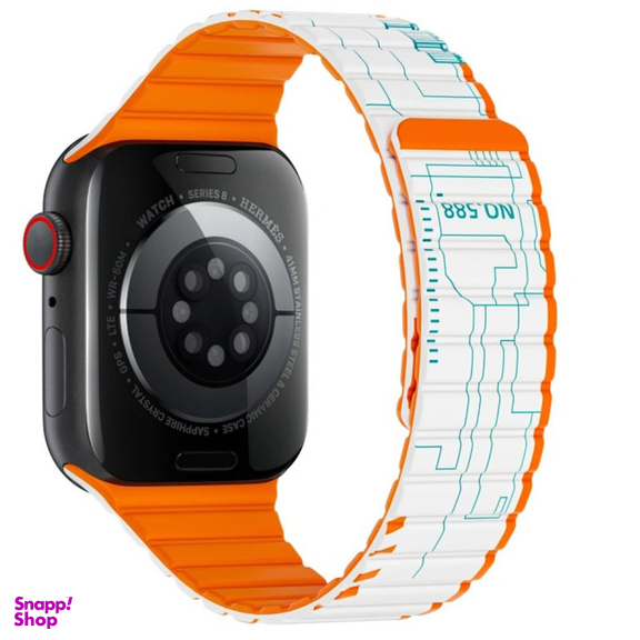 بند اپل واچ سیلیکونی ویوو مدل Smart Magnetic Silicone Wi-WB010 مناسب اپل واچ سایز 42، 44 و 45 میلی‌ متر