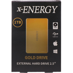 هارد دیسک اکسترنال ایکس انرژی مدل GOLD ظرفیت 1 ترابایت