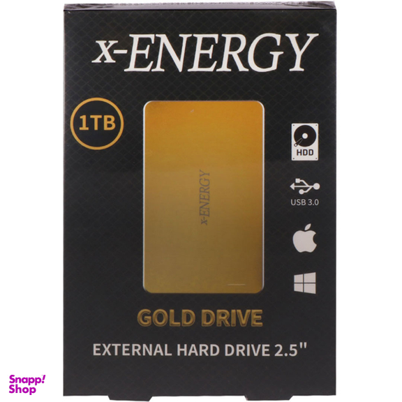 هارد دیسک اکسترنال ایکس انرژی مدل GOLD ظرفیت 1 ترابایت