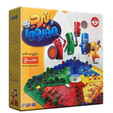 بازی فکری مدل نبرد مهره ها منچ