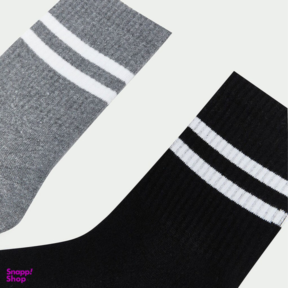 جوراب ساق بلند مردانه ال سی وایکیکی مدل s5hr50z8 مجموعه 3 عددی