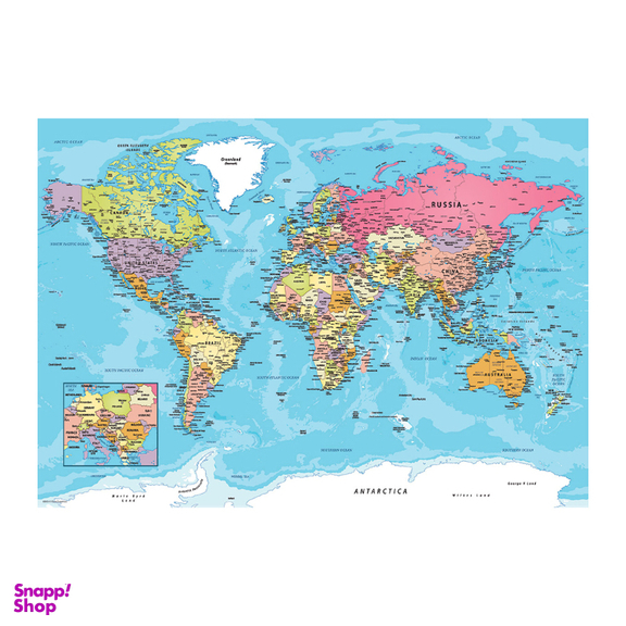 پازل 550 تكه یوروگرافیکس پازلز كد 5863-8551