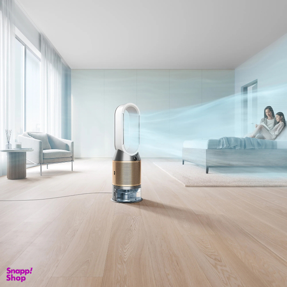 دستگاه تصفیه کننده هوا و رطوبت ساز دایسون مدل Purifier Humidify+Cool PH2 de-NOx PH05 رنگ طلایی