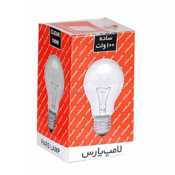 لامپ 100 وات رشته ای پارس شهاب کد P-6615