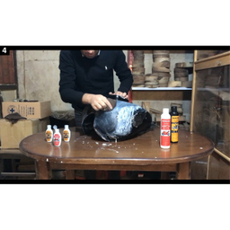 پولیش براق کننده ماشین و رنگ باک و فلاپ موتور سیکلت نیولیش مدل موتو پولیش حجم 50 میلی لیتر مجموعه ۲ عددی