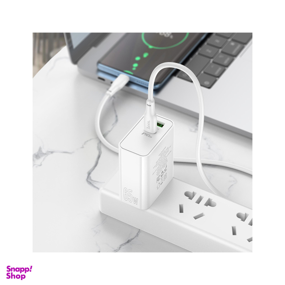شارژر دیواری 65 وات هوکو مدل C113 USB PD