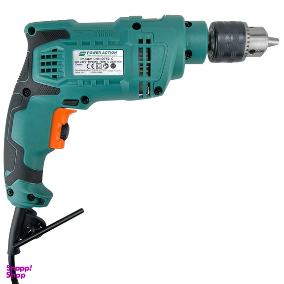 مجموعه 30 عددی دریل چکشی پاور اکشن مدل ID 750-C
