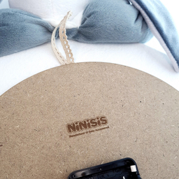 ساعت دیواری کودک نی نی سیس مدل خرگوش رابیت کد W-RAB-T