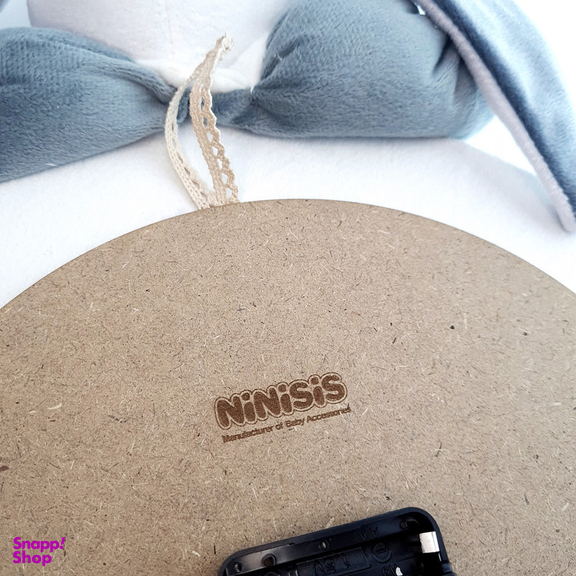 ساعت دیواری کودک نی نی سیس مدل خرگوش رابیت کد W-RAB-T