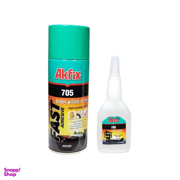 چسب 123 آکفیکس مدل 705 کد 43 حجم 400 میلی لیتر