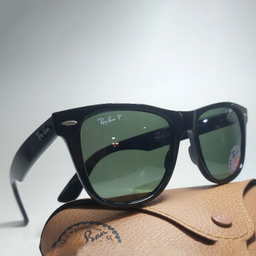 عینک آفتابی پلاریزه ری بن مدل Wayfarer کد 2140 رنگ مشکی سایز بزرگ