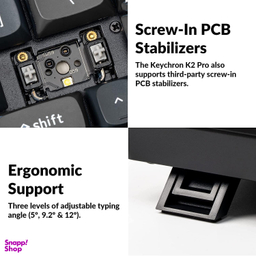 کیبورد مخصوص بازی کیکرون مدل Keychron K8 Pro Banana Switch