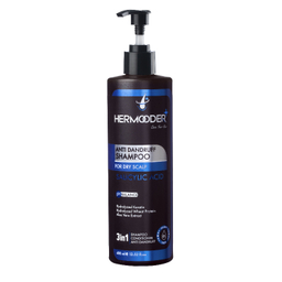 شامپو ضد شوره مو هرمودر مدل SALICYLIC ACID مناسب موهای خشک حجم 400 میلی لیتر