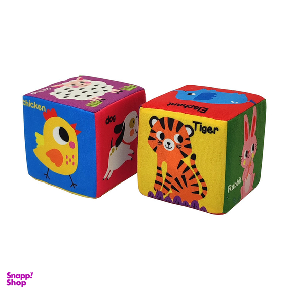 بازی آموزشی انتشارات ماه کوچولو مدل مکعب ابری مجموعه 2 عددی