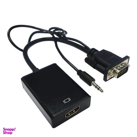 تبدیل VGA به HDMI ونتولینک مدل ven-547 همراه کابل صدا