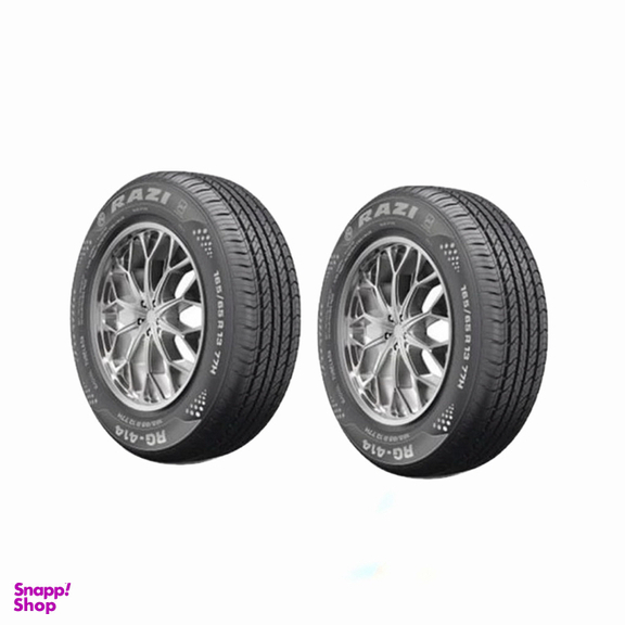 لاستیک خودرو رازی تایر مدل RG414 سایز 175/60/13 دو حلقه