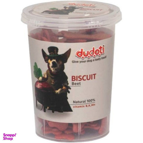 تشویقی سگ دودوتی طعم چغندر وزن 150 گرم