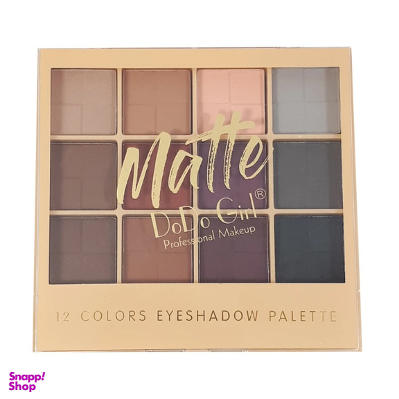 پالت سایه چشم دودو گرل مدل Matte شماره 01