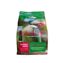 غذای خشک پرنده تاپ فید مدل پاراکیت ها و طوطی سبز وزن 1 کیلوگرم