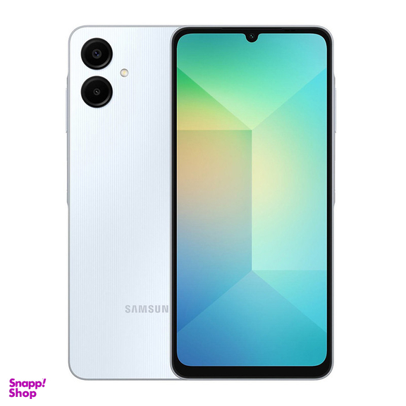 گوشی موبایل سامسونگ مدل Galaxy A06 دو سیم کارت ظرفیت 128 گیگابایت و رم 6 گیگابایت - به همراه شارژر 25 وات سامسونگ
