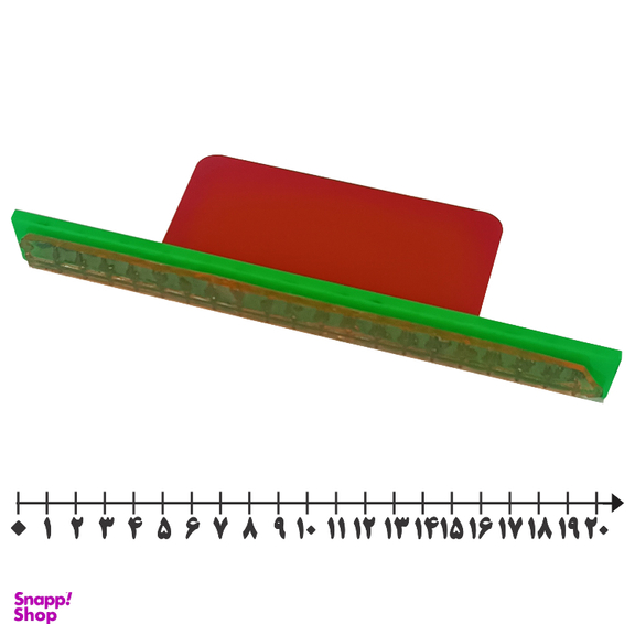خط کش مدل مهر طرح محور کد m01