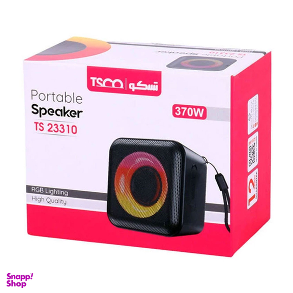 اسپیکر بلوتوثی قابل حمل تسکو مدل TS 23310