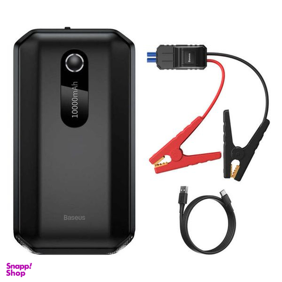 جامپ استارتر خودرو باسئوس مدل Super Energy Air Car Jump Starter CGNL10000mAh