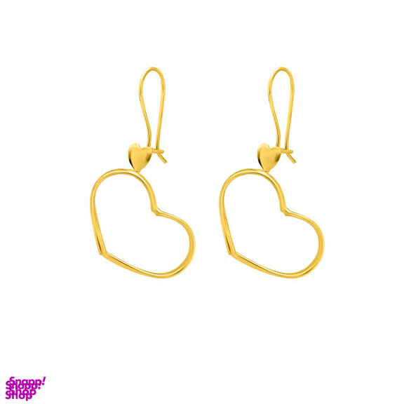 گوشواره طلا زنانه اقلیمه کد ET1126