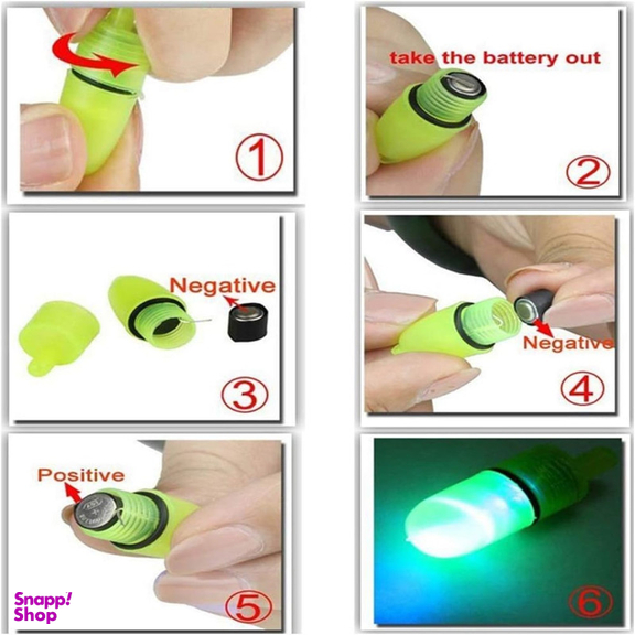 چراغ زنگوله ماهیگیری برکلی مدل C3 بسته 3 عددی