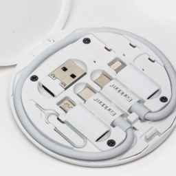 مجموعه کابل چند کاره Type-C ،USB، میکرو و لایتنینگ ارلدام مدل TC20 Data Cable Set