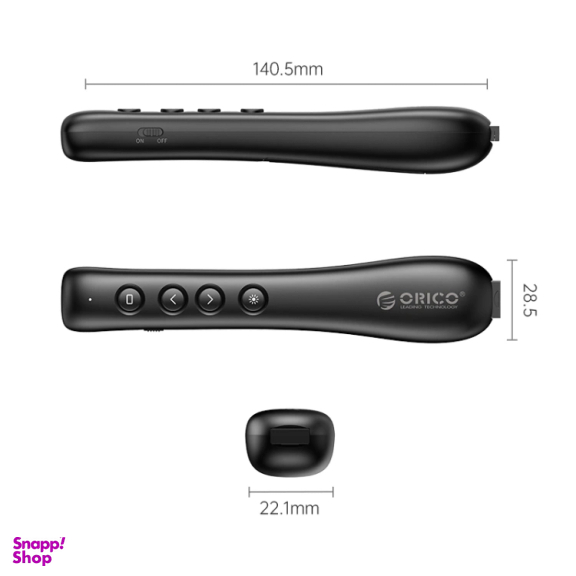 پرزنتر بی سیم اوریکو مدل OPPT-01 بسته 2 عددی