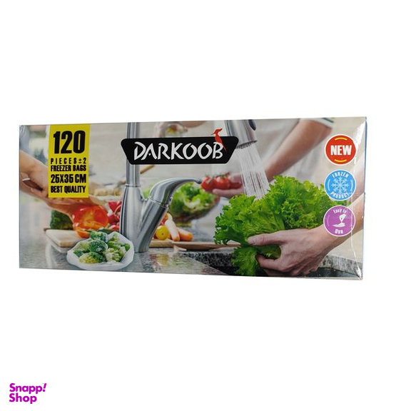 کیسه فریزر دارکوب مدل 25x35 بسته 120 عددی