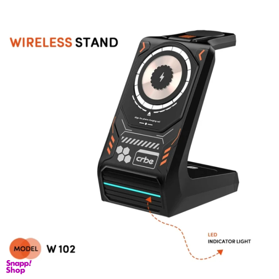 شارژر 15 وات مغناطیسی کربی مدل W102 3in1
