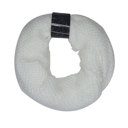 شال و کلاه بافت مدل shk144 رنگ سفید