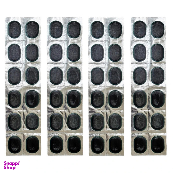 کیت چسب و وصله پنچرگیری دوچرخه مدل M4-48 بسته 49 عددی