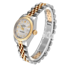 ساعت عقربه ای زنانه طرح رولکس مدل Datejust کد 00003