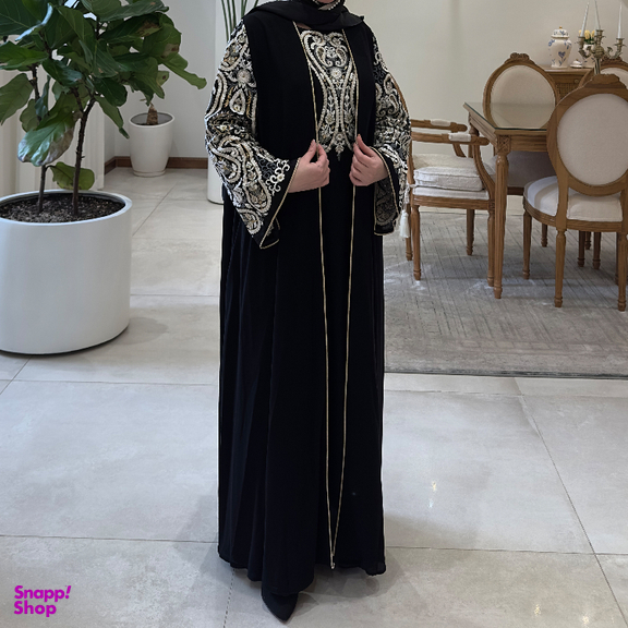 مانتو زنانه عبایی مروا کد 323