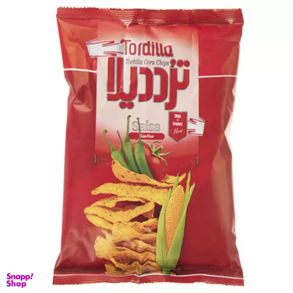 چیپس ذرت سالسا ترددیلا وزن 100 گرم