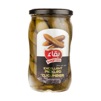 خیارشور ممتاز بقا وزن 580 گرم