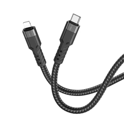 کابل شارژ 20 وات Lightning به Type-C نکسا مدل L50 طول 1.2 متر