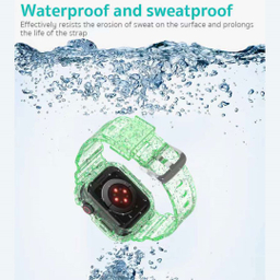 بند اپل واچ کوتتسی کد 21033 مناسب اپل واچ سری 4 تا 8 سایز 44 و 45 میلی متر