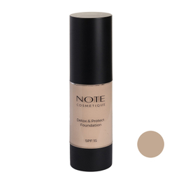 کرم پودر مایع spf 15 نوت شماره 9 مناسب انواع پوست حجم 35 میلی لیتر